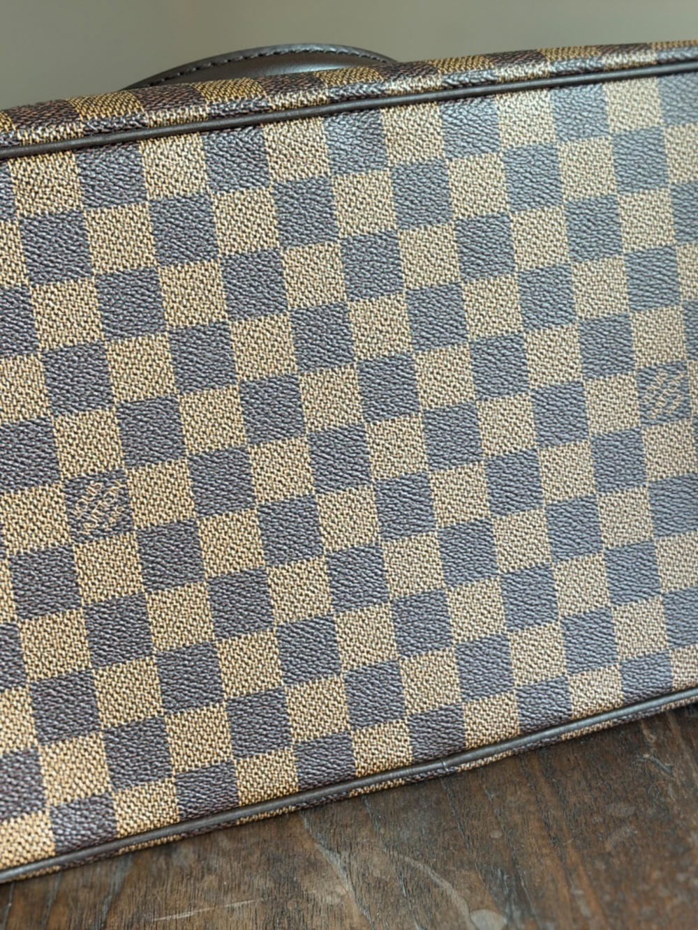 Louis Vuitton tote Damier Ebene - Picture 6 of 7